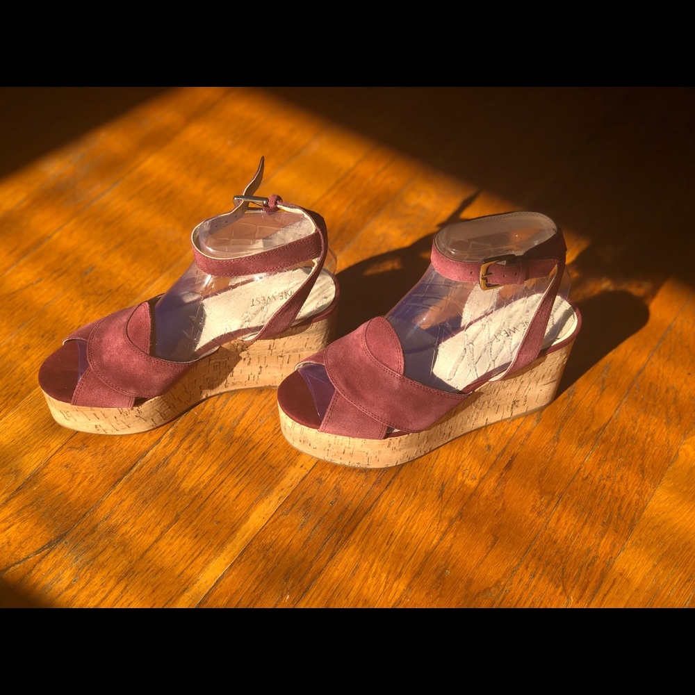 Cork wedge Heels